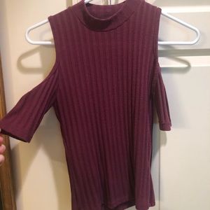 Pacsun Kendall & Kylie cold-shoulder top